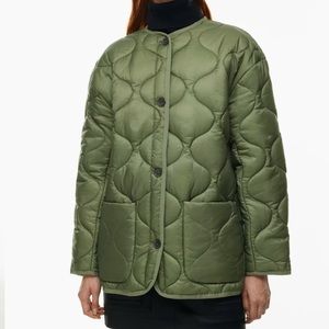 Aritzia quilted jacket